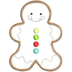 Stickmuster  - Gingerbread Christmas Lebkuchenmann